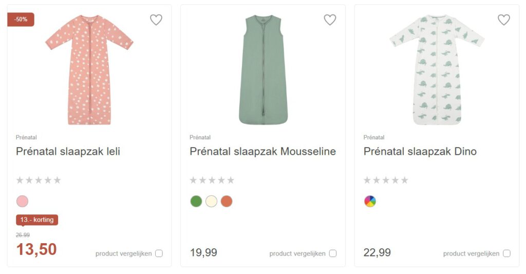 slaapzakken prenatal