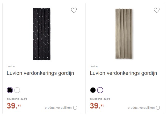verduisterende gordijnen prenatal