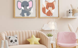 babykamer posters en schilderijen